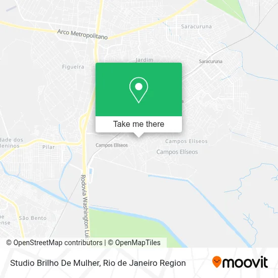 Studio Brilho De Mulher map