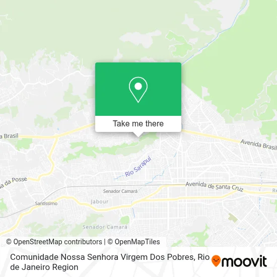 Comunidade Nossa Senhora Virgem Dos Pobres map
