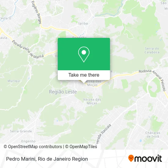 Pedro Marini map