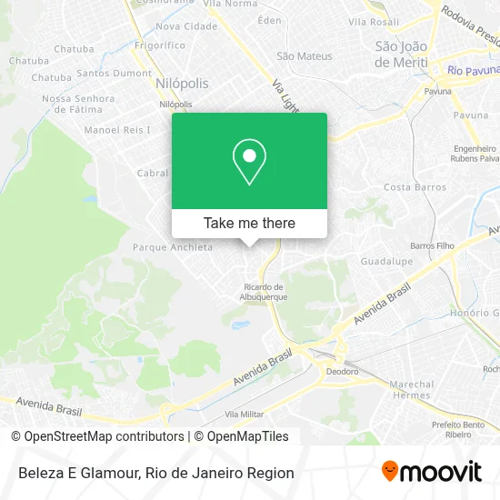 Beleza E Glamour map