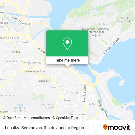 Localiza Seminovos map