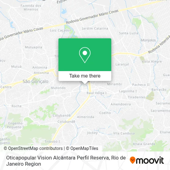 Oticapopular Vision Alcântara Perfil Reserva map