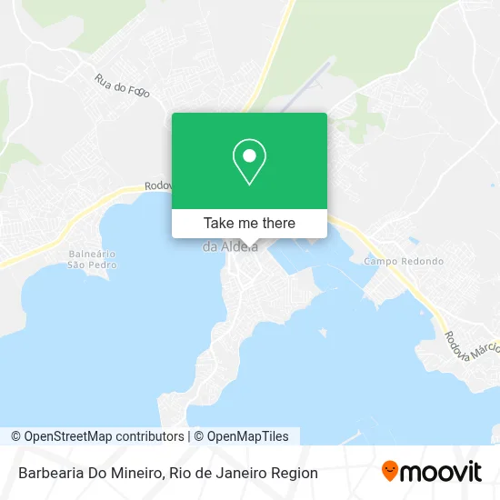 Barbearia Do Mineiro map