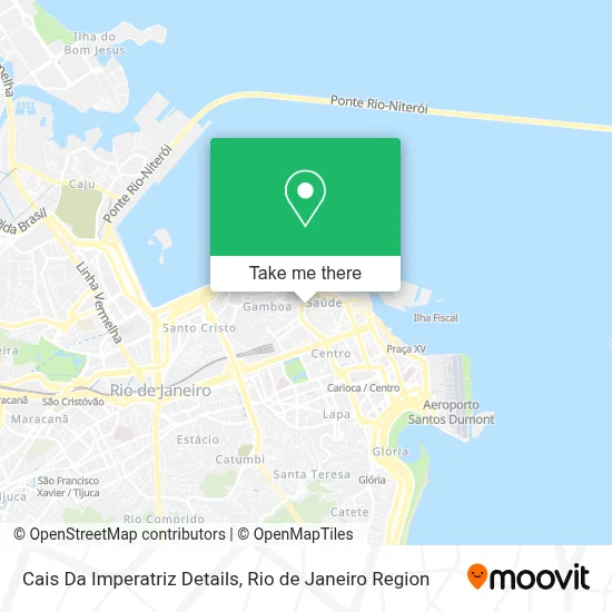 Cais Da Imperatriz Details map