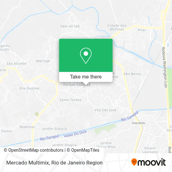 Mercado Multimix map