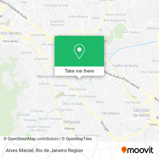 Alves Maciel map