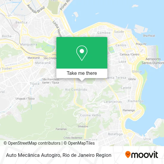 Auto Mecânica Autogiro map