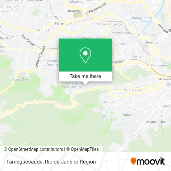 Tamegaosaude map