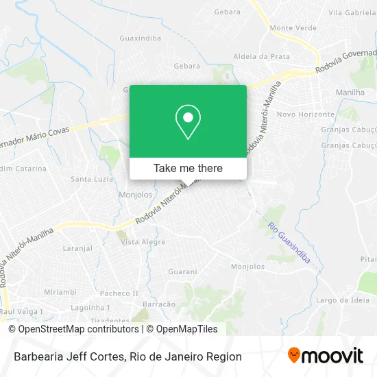 Barbearia Jeff Cortes map