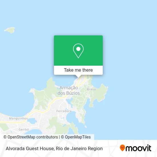 Alvorada Guest House map