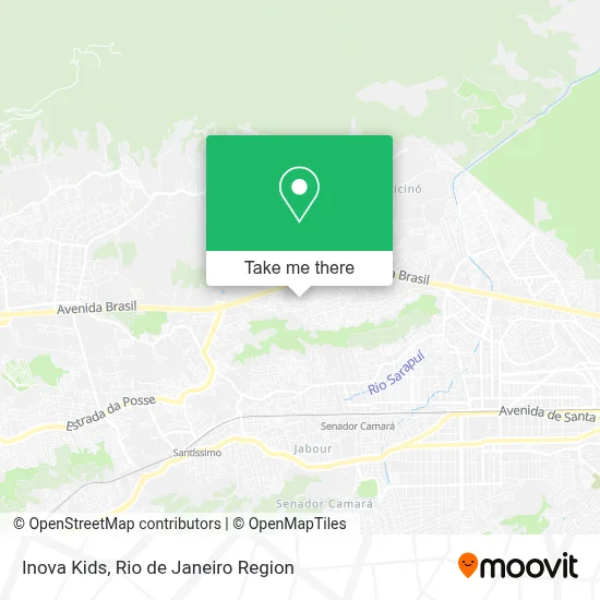 Inova Kids map