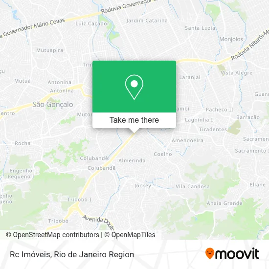 Rc Imóveis map