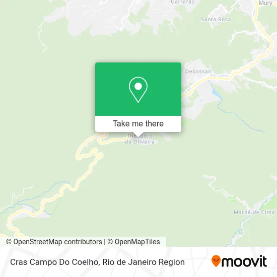 Cras Campo Do Coelho map