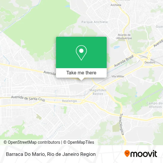 Barraca Do Mario map