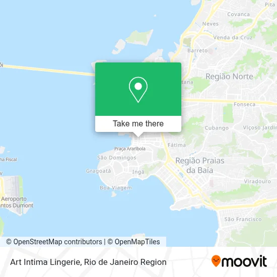 Art Intima Lingerie map