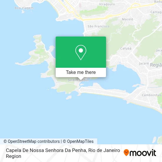 Capela De Nossa Senhora Da Penha map