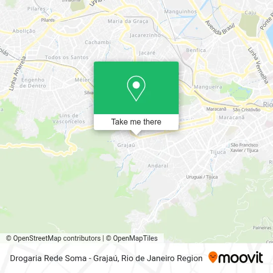 Drogaria Rede Soma - Grajaú map