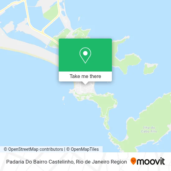 Padaria Do Bairro Castelinho map