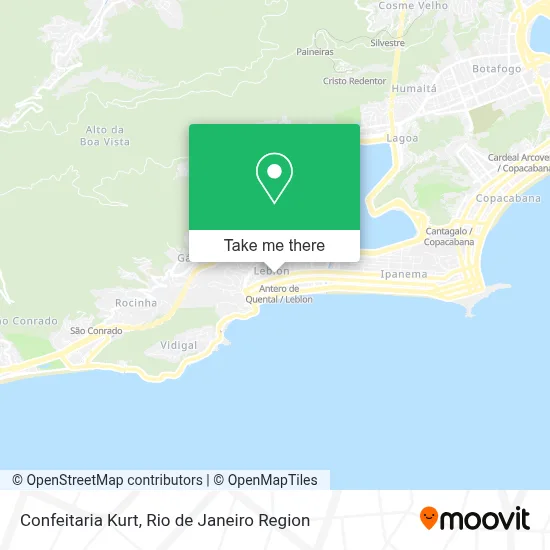 Confeitaria Kurt map