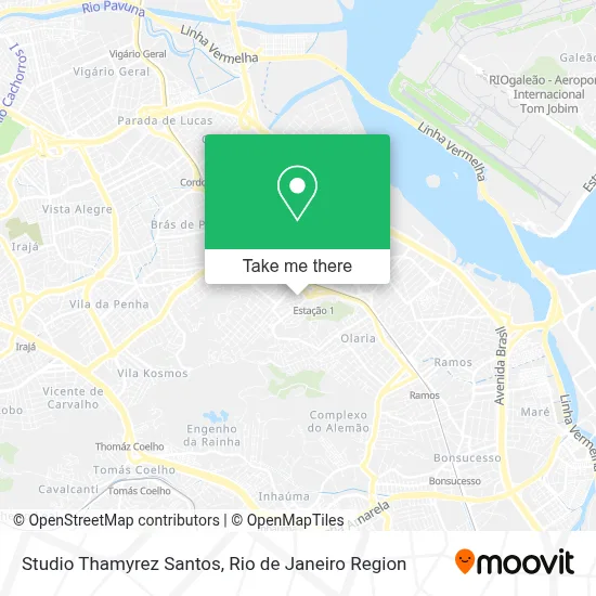 Studio Thamyrez Santos map