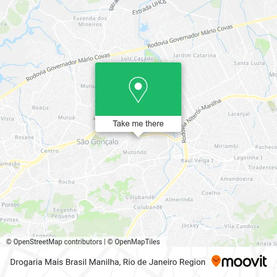 Drogaria Mais Brasil Manilha map