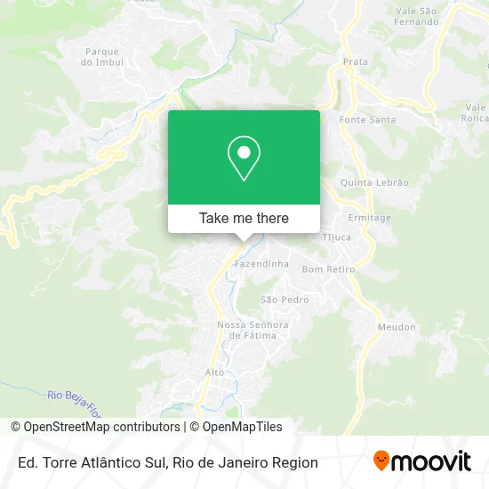 Ed. Torre Atlântico Sul map