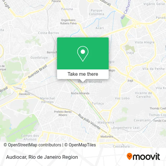 Audiocar map