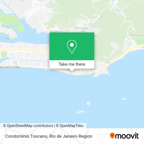Condomínio Toscano map