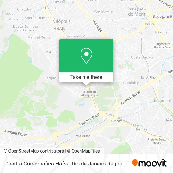 Centro Coreográfico Hafsa map