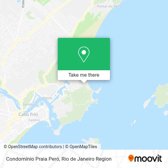 Condomínio Praia Peró map