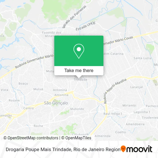 Drogaria Poupe Mais Trindade map