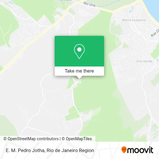 E. M. Pedro Jotha map