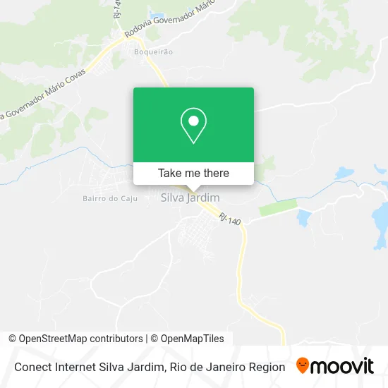 Conect Internet Silva Jardim map