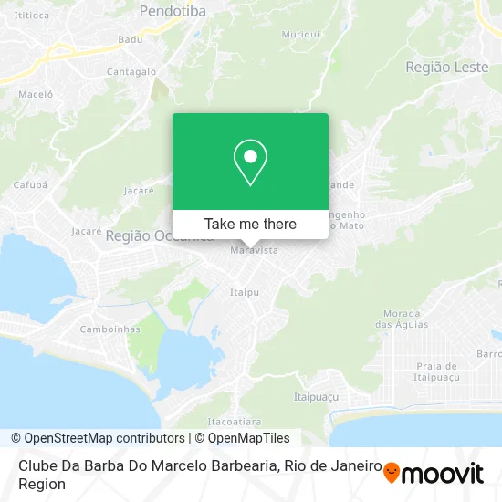 Clube Da Barba Do Marcelo Barbearia map