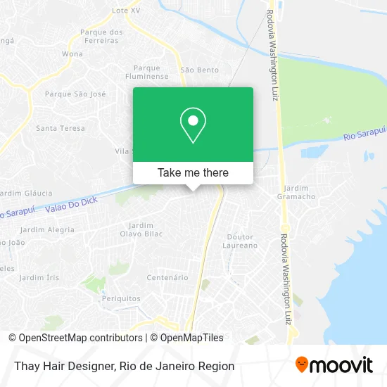 Thay Hair Designer map