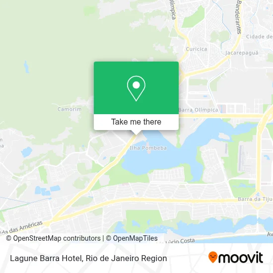 Lagune Barra Hotel map