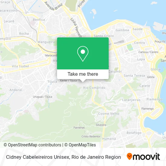 Cidney Cabeleireiros Unisex map