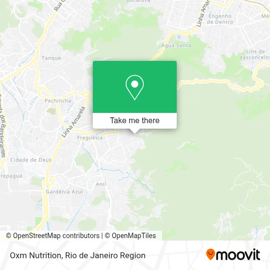 Oxm Nutrition map