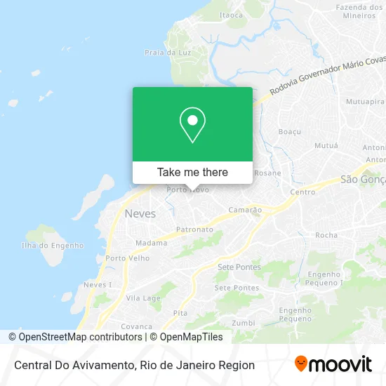 Central Do Avivamento map