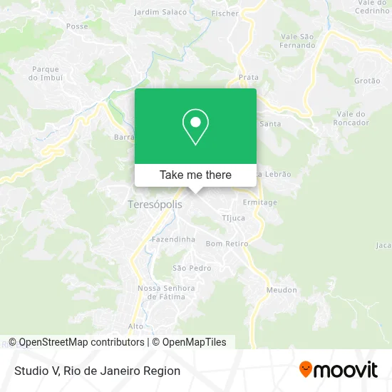 Studio V map