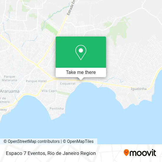 Espaco 7 Eventos map