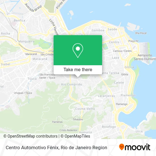 Centro Automotivo Fênix map