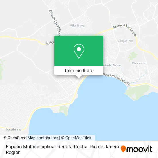 Espaço Multidisciplinar Renata Rocha map