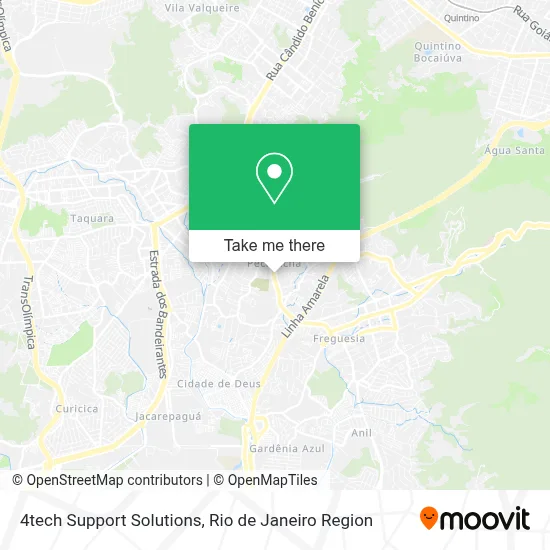 4tech Support Solutions map