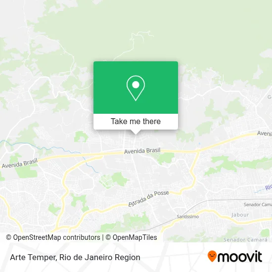 Arte Temper map