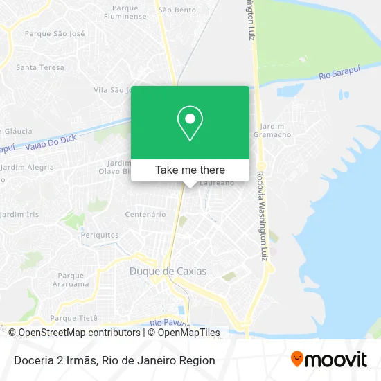 Doceria 2 Irmãs map