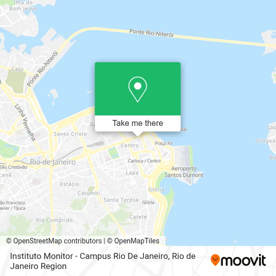 Instituto Monitor - Campus Rio De Janeiro map