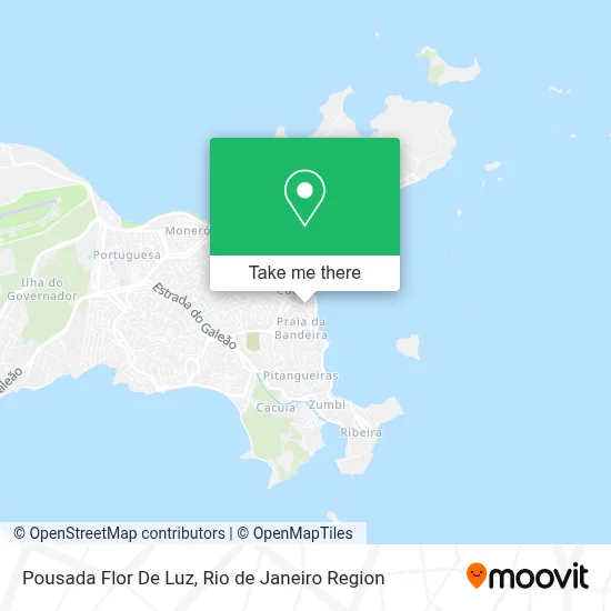 Pousada Flor De Luz map
