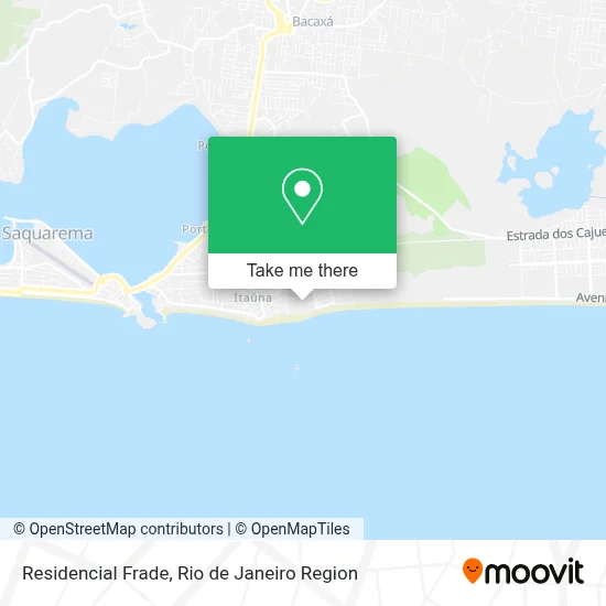 Residencial Frade map