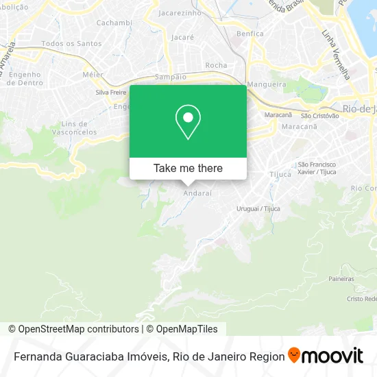 Fernanda Guaraciaba Imóveis map